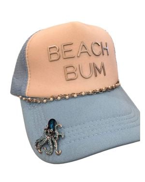 GDG Hats Custom Summer Trucker Hat - Blue