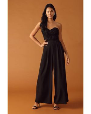 TRUEDAMES All My Life Woven Jumpsuit - Blue