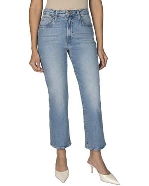 Nelle Atelier Petite The Gabi Ankle Crop Denim - Blue