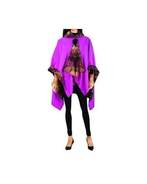 Galleria Enterprises Monet Garden Reversible Rain Cape - Pink