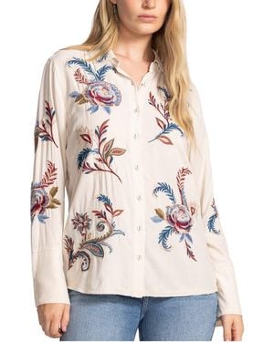Johnny Was Alexa Shirt - White