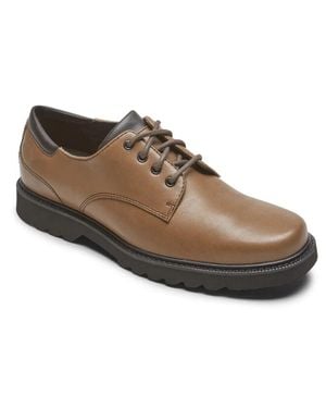 Rockport Northfield K70012 Oxford 8.5 Dark Leather Dress Shoes Khd1633 - Brown
