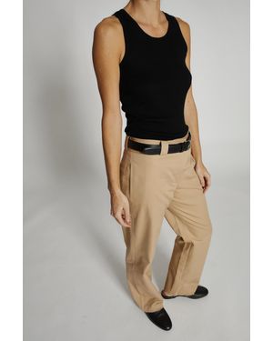 Saint Art Nessa Mid Rise Straight Leg Pants - Black