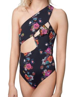 Amir Slama Asymmetrical One Piece - Blue