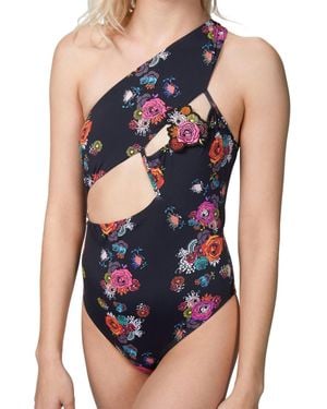 Amir Slama Asymmetrical One Piece - Blue