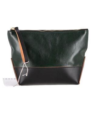 Marni Color-Block Clutch Bag - Black