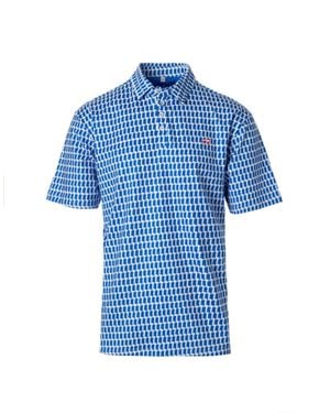 Fieldstone State Pride Polo Ole Miss - Blue