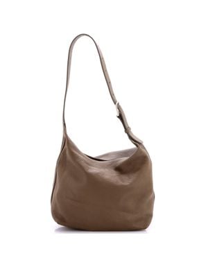The Row Isa Handbag Leather - Brown