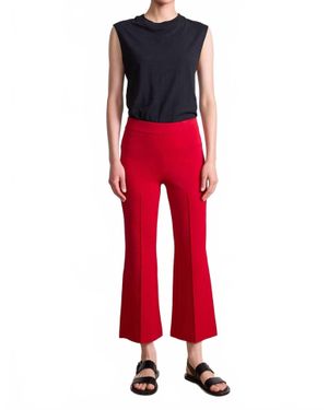 Apiece Apart Rene Pull On Pant - Red