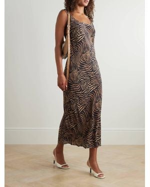 RIXO London Bondi Dress - Natural