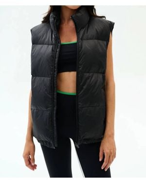 Splits59 Summit Nylon Puffer Vest - Black