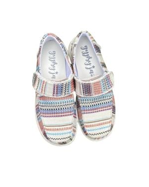 Gypsy Jazz Melody Slip On Sneaker - Blue