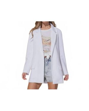Blue B Dylan Boyfriend Blazer - Blue