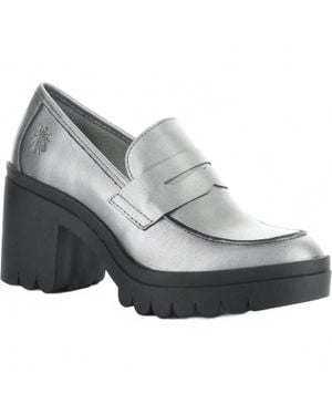 Fly London Toky Plomo Penny Loafer - Gray