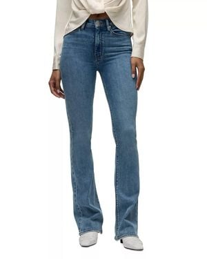 Hudson Jeans Barbara High Rise Boot Cut Jeans - Blue