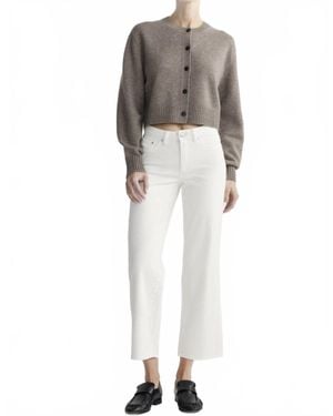 DL1961 Pippa Refined Wide Leg Jean - Gray