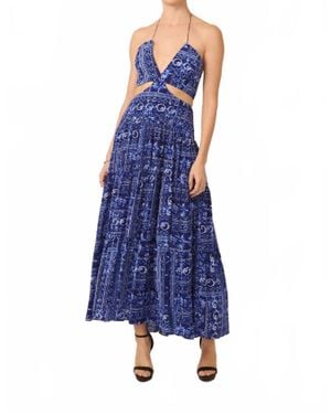 Gilner Farrar Frida Maxi Dress - Blue