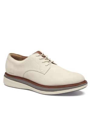 Johnston & Murphy Momentum Plain Toe Sneaker - White