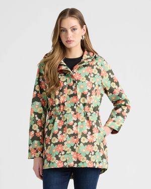 NVLT Mid Length Rain Jacket - Metallic