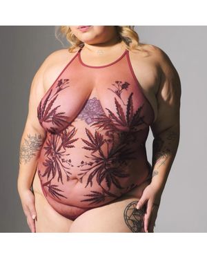Thistle & Spire Brooklyn Haze Bodysuit - Pink