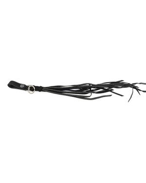 Amiri Suede Long Tassel Accessories - Black