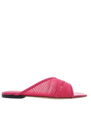Ferragamo Ferragamo Nyna Mesh Slide Sandals, Size 7 C - Pink