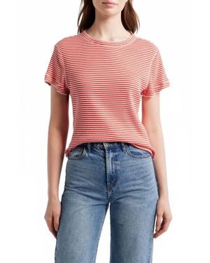The Great Short Sleeves Cotton Tee - Blue