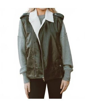 Promesa Midnight Drive Motorcycle Vest - Green