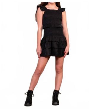 Miss Behave Girls Sophia Dress - Black