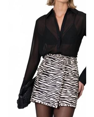 NonChalant Label Saskia Mini Skirt - Black