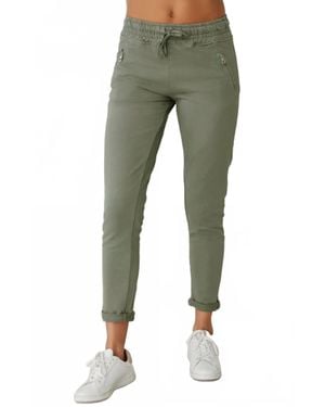 Milio Milano Lightweight Jogger Pants - Green