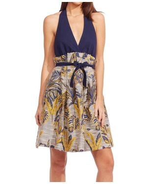Eva Franco Sophia Dress - Blue