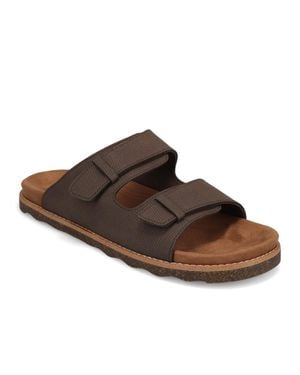 Dockers Burnham Two Strap Slip-On Sandal - Brown