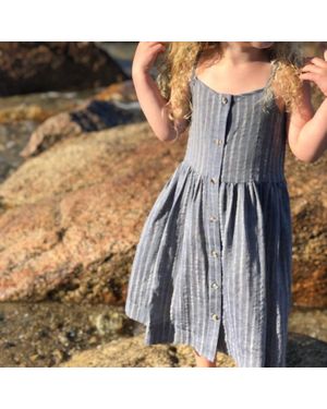 VIGNETTE Brooklyn Dress - Blue