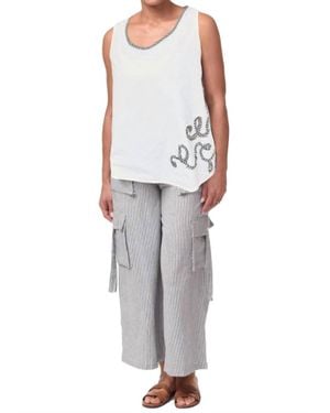 Tulip Clothing Eileen Tank Top - Gray