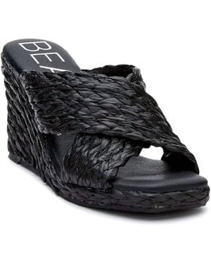 Matisse Bondi Wedge Sandal - Black