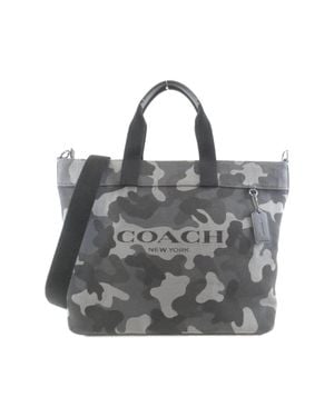 COACH Canvas Bag - Gray