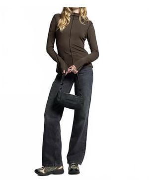 WEEKEND LOS ANGELES Marisol Long Sleeve Top - Black