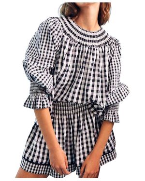Hunter Bell Jemma Short - Blue