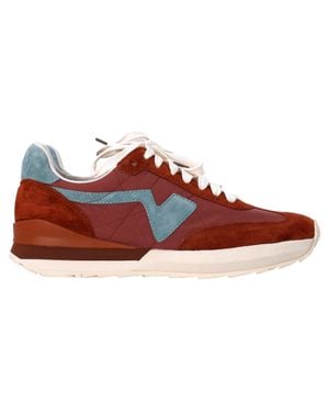 Visvim Fkt Runner Sneakers - Red