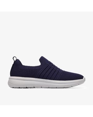 Clarks Ezera Walk Dark Knit - Blue