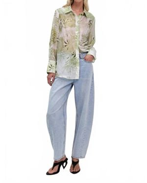 Aje. Reflector Shirt - Blue