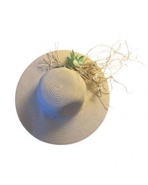 Style & Co. Elegant Garden Style Sun Hat - Metallic