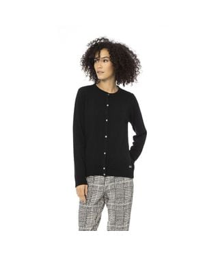 Baldinini Wool Cardigan - Black