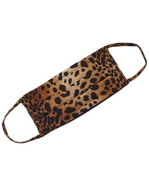 Melissa Odabash Cloth Face Mask - Brown