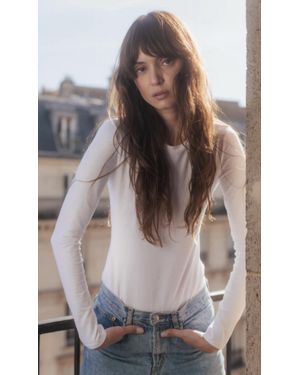 Catherine Gee Perfect Long Sleeve Tee - Brown