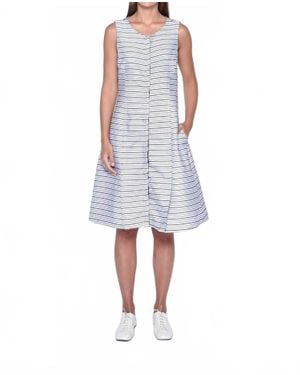 Simply Mila Lisbon Sleeveless Dress - Blue