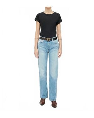 RE/DONE 90's High Rise Loose Jeans - Blue