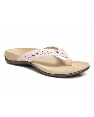 Vionic Lucia Snake 2 Comfort Flip-Flop - Black