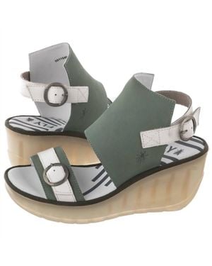 Fly London Jeno Sandal - Gray